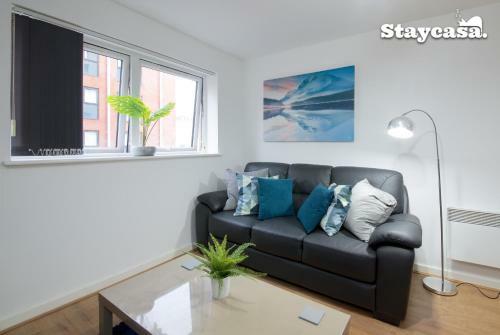 Apartamento Central Manchester Two Bedroom Flat With Parking