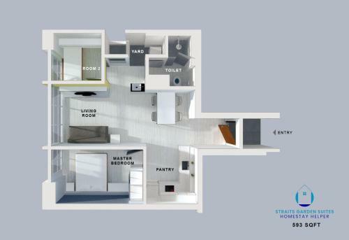 Apartamento Straits Garden Suites, Georgetown