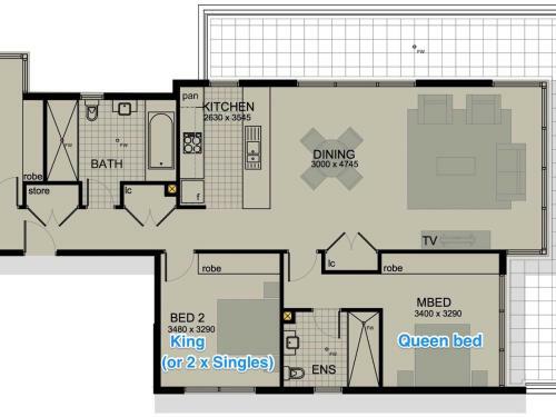 Apartamento Jervis Bay Penthouse Jervis Bay Rentals