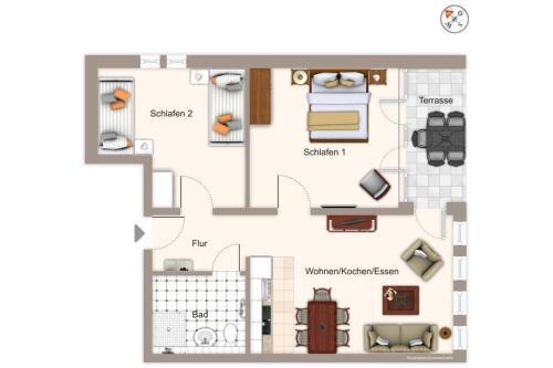 Apartamento Deichh�user Anna K�ste Deichh�user Anna K�ste 7-34