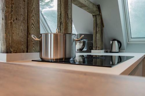 Apartamento Strandberg's Ursprung: Spa & Kitchen