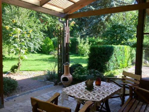 Holzhaus Trollbl�mchen Am Wald Und See