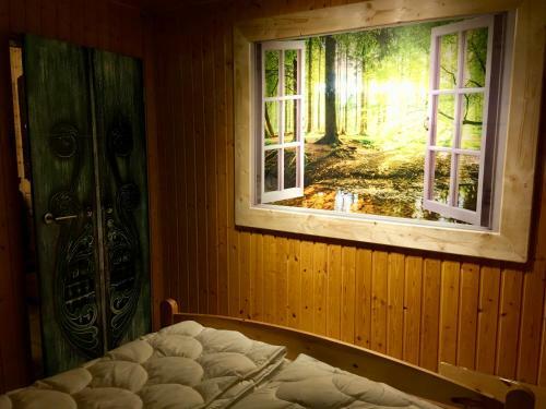 Holzhaus Trollbl�mchen Am Wald Und See