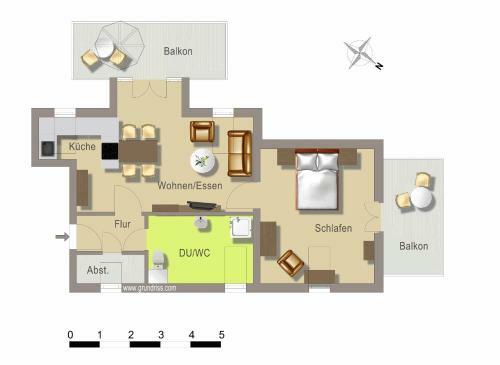 Apartamento Ferienwohnung Achterdeck