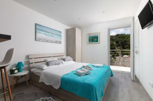 Seaview Apartment Sparkle Iskra - Povlja, Bra?