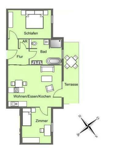 Apartamento Ferienwohnung Seebr�cke Wustrow