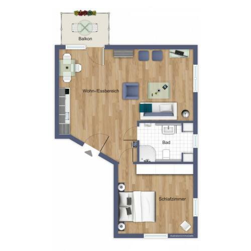 Apartamento Villa Mares Wohnung 03