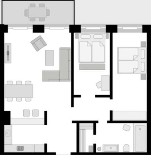 Apartamento Prora107 Mit Meerblick