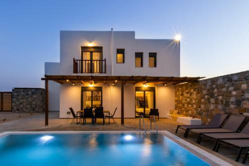 Cato Agro 1, Seafront Villa With Private Pool