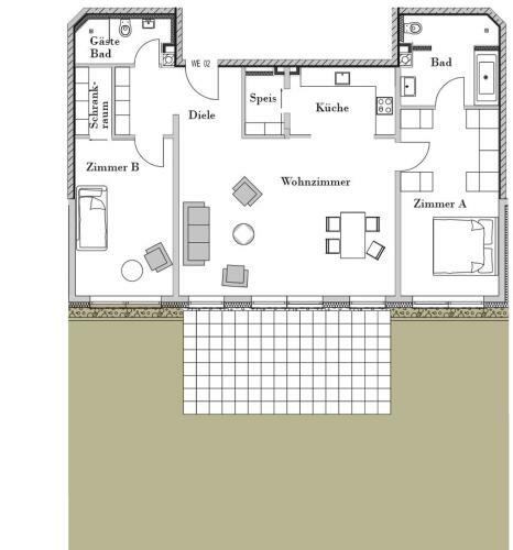 Apartamento Moderne Gartenwohnung Mit Bergblick In Traumlage