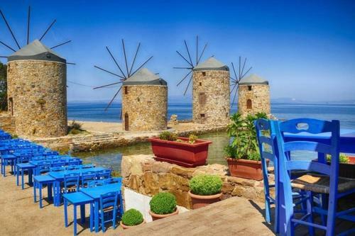 Apartamento Chios Studios With Garden And Bbq, Near The Beach