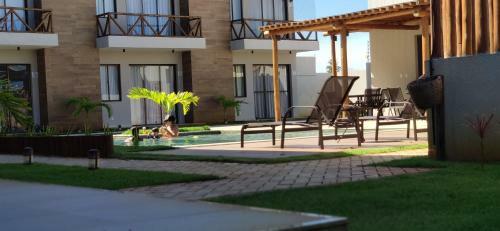 Apartamento Flat Praia Da Caueira - Flat Com Piscina A 100m Da Praia