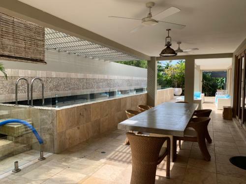 Beachside Villa With Private Lap Pool