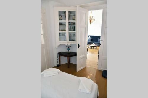 Traditional Cycladic House With View In Andros