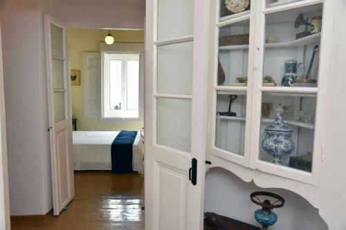 Traditional Cycladic House With View In Andros