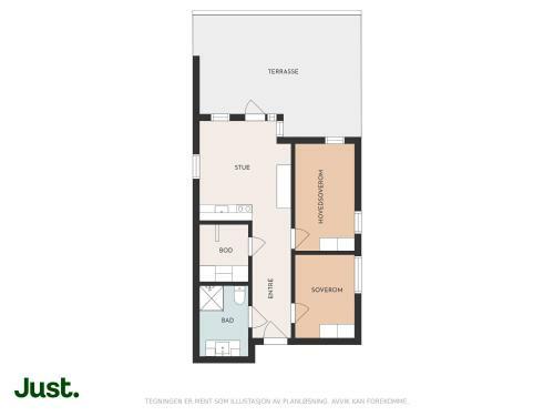 Skir 2 Bdr Corner View Apartement