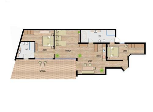 Apartamento Haus Tannengr�n