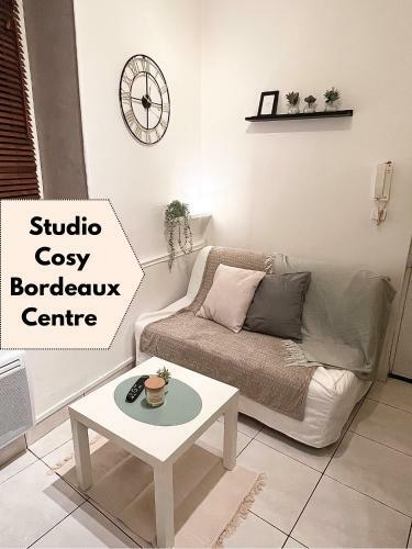 Apartamento Studio Cosy Au Sein Du Triangle D'or De Bordeaux