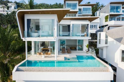 Villa Mercury Amazing Sea View 3br Private Pool