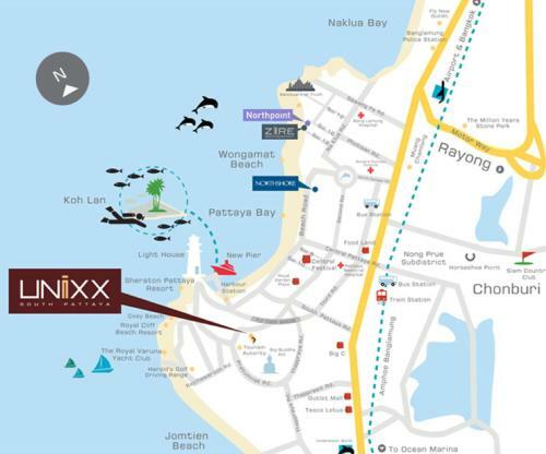 Apartamento Unixx South Pattaya By Rachnee