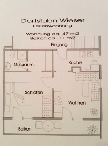 Apartamento Dorfstubn-wieser Ferienwohnungen