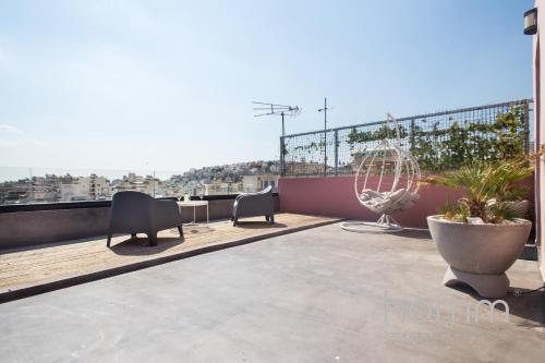 Apartamento 20m� Homm Magical Loft With Athens View