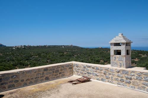 1bdr Loft In Stone Tower, Majestic View In Mani