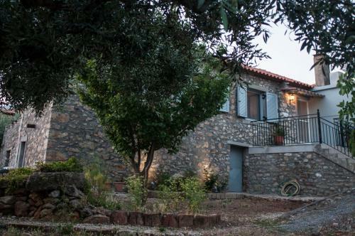 Traditional Stone Villa In Mani