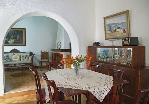 Traditional House Under Kazarma Fortress In Sitia