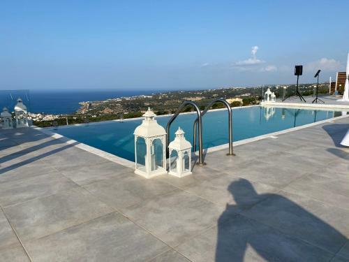 Eva Villas West With Infinity Pool & And Panoramic Sea View