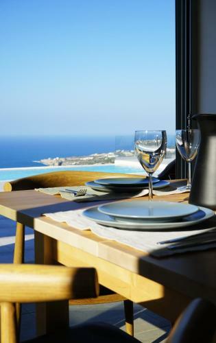 Eva Villas West With Infinity Pool & And Panoramic Sea View