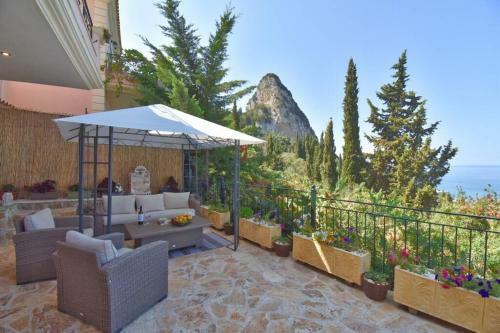 Villa Casa Tramonto Beach View Agios Gordios Corfu