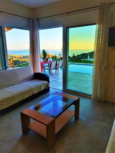 Villa Michael Triopetra Private Villa, Private Swimming Pool, Garden, Panoramic Sunset