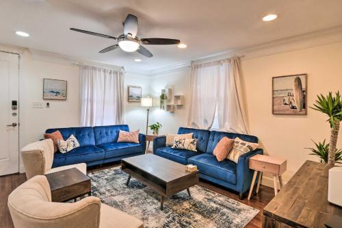 Charming Galveston Home Less Than 1 Mi To Seawall!
