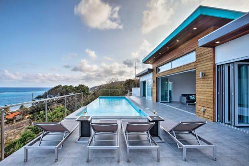 Luxury St Croix Home With Oceanfront Pool And Views