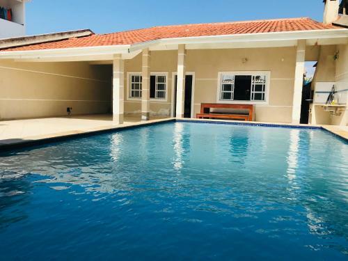 Casa De Praia Com Piscina E Churrasqueira - Indai� Bertioga