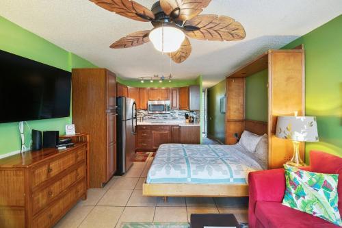 Apartamento Outstanding Oceanfront Studio - Kona Islander Inn Condos Condo