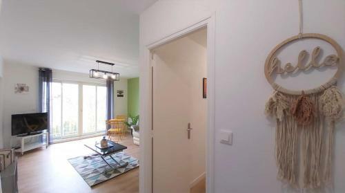 Apartamento Chaleureux, Clair, Balcon, 2sdb, Centre � Pied