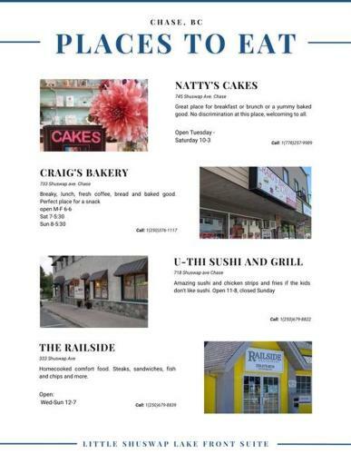 Apartamento Little Shuswap Lake Front Suite