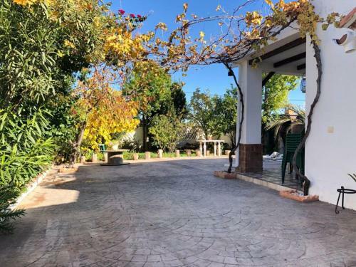 Azul A�il El Patio Casa Rural En Alameda