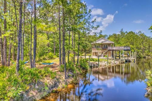 Bayou La Batre Stilted House On Snake Bayou!