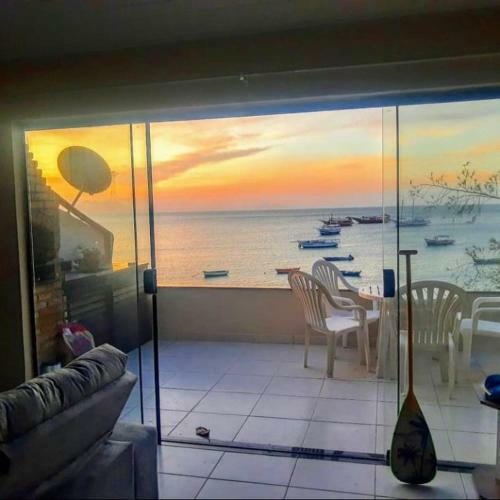 Hostal Apartamento Com Vista Mar 1 Su�te E 1 Quarto