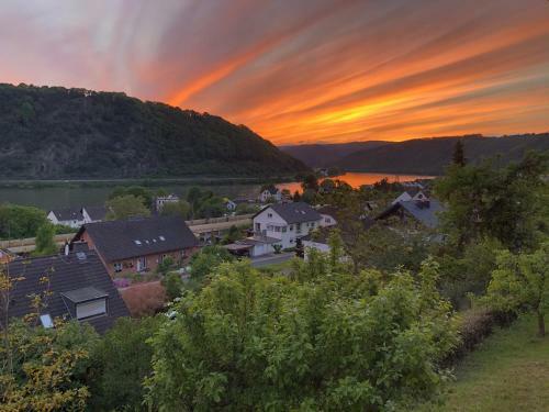 Traumhaftes Blockhaus Am Rhein