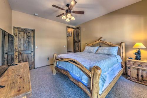 Quiet Ruidoso Cabin Wraparound Deck And Grills