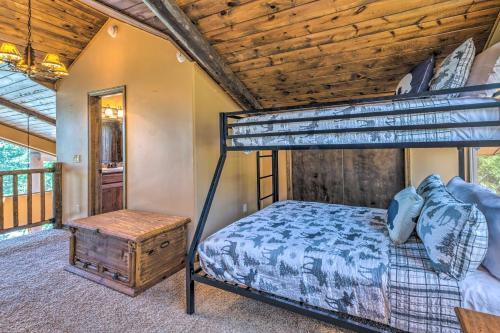 Quiet Ruidoso Cabin Wraparound Deck And Grills