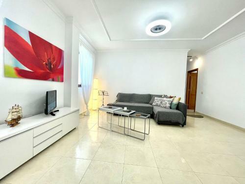 Apartamento Junto A Oceano, Terraza, Bbq En Playa Alcala