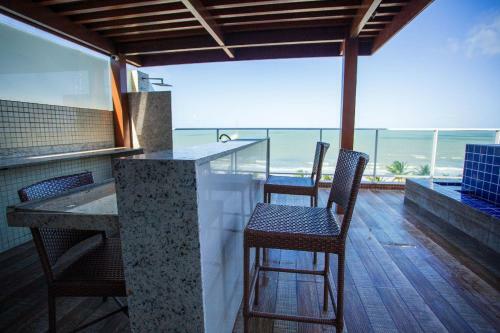 Apartamento Flat Mar Bello Plaza - By Hug