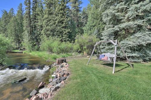 Stunning Evergreen Mountain Home On Private Stream
