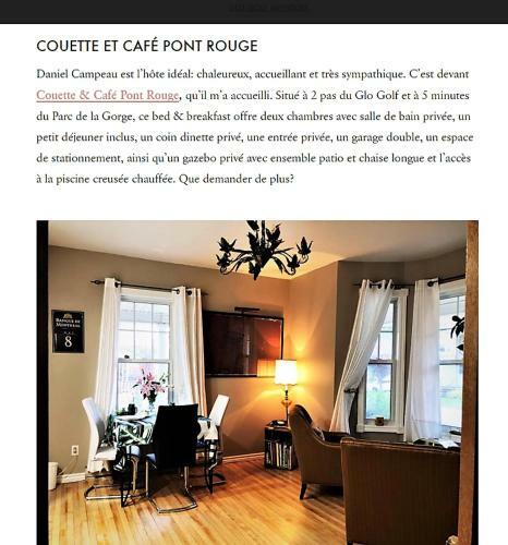 Bed & Breakfast Couette & Caf� Pont Rouge Estrie