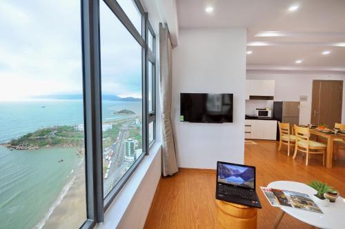 Apartamento 5* Beautiful/ Beachfront /fantasyview 2-br-3032.